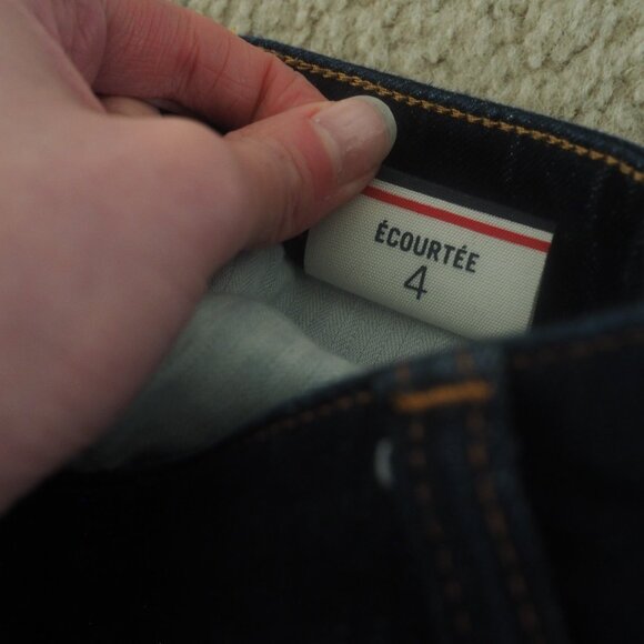 Tommy Hilfiger Women's Dark Blue Crop Skinny Jeans Size 4 - Picture 8 of 10